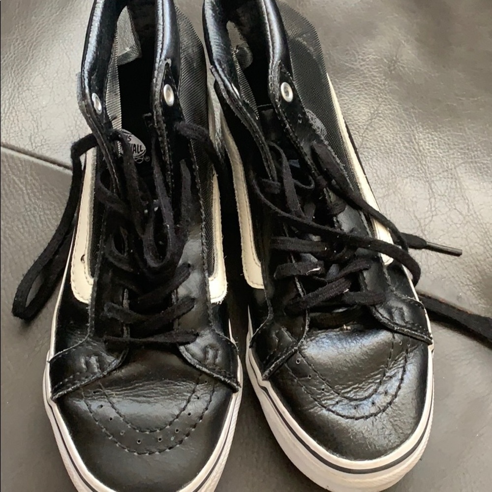Vans mesh high tops